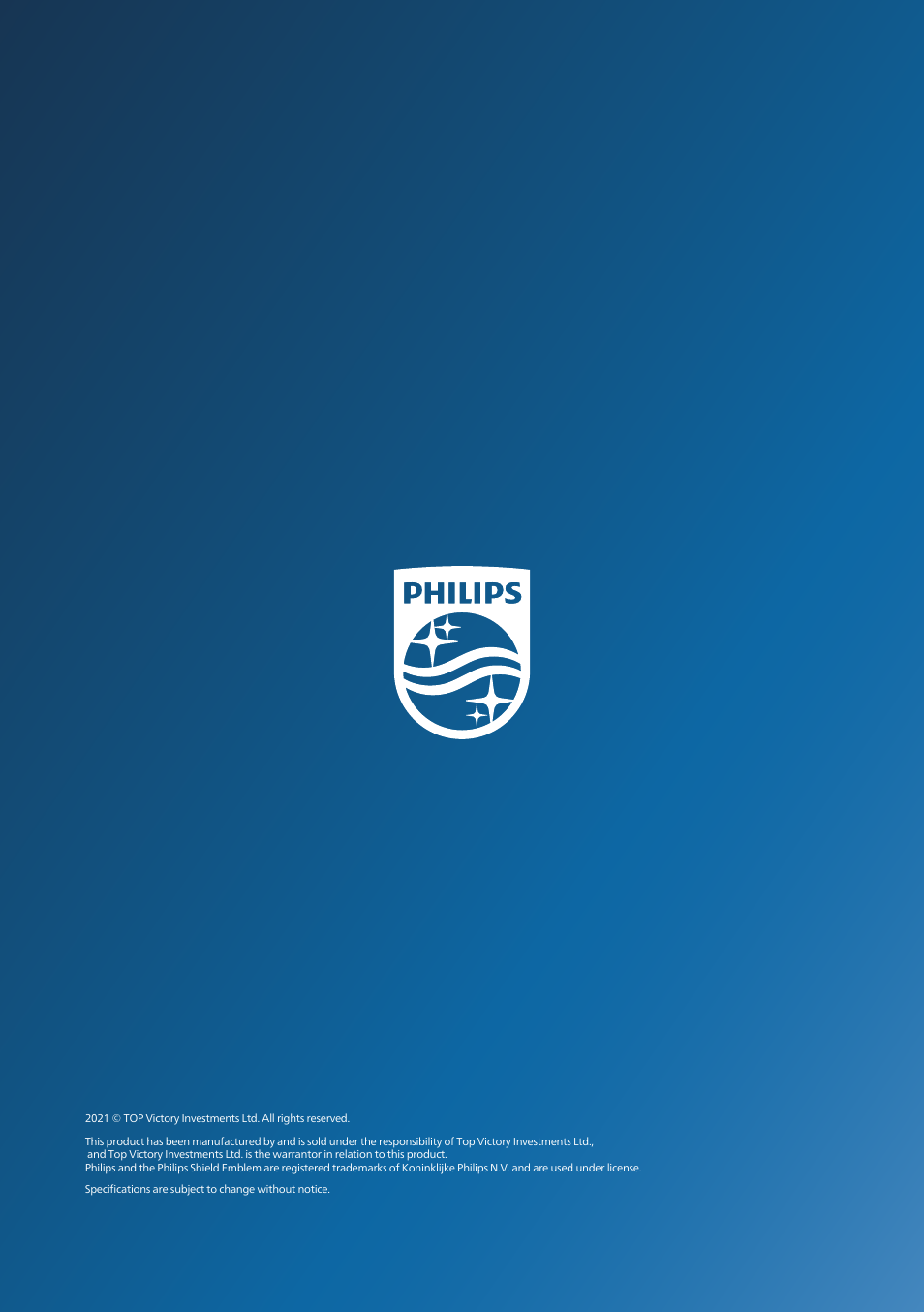 Philips 6000 Series 44.5" SuperWide 32:9 1440p HDR Curved Business Monitor User Manual | Page 108 / 108