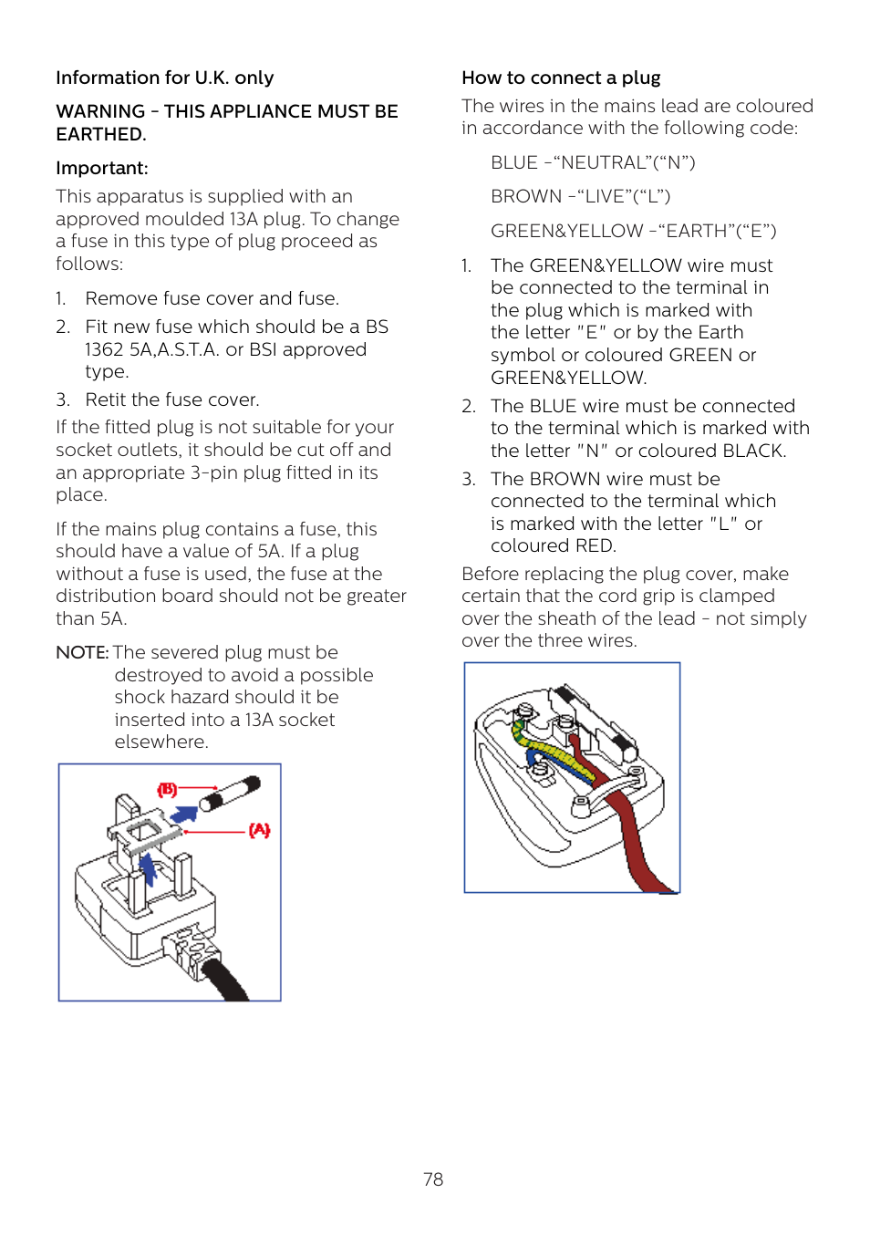 Philips 6000 Series 44.5" SuperWide 32:9 1440p HDR Curved Business Monitor User Manual | Page 78 / 108