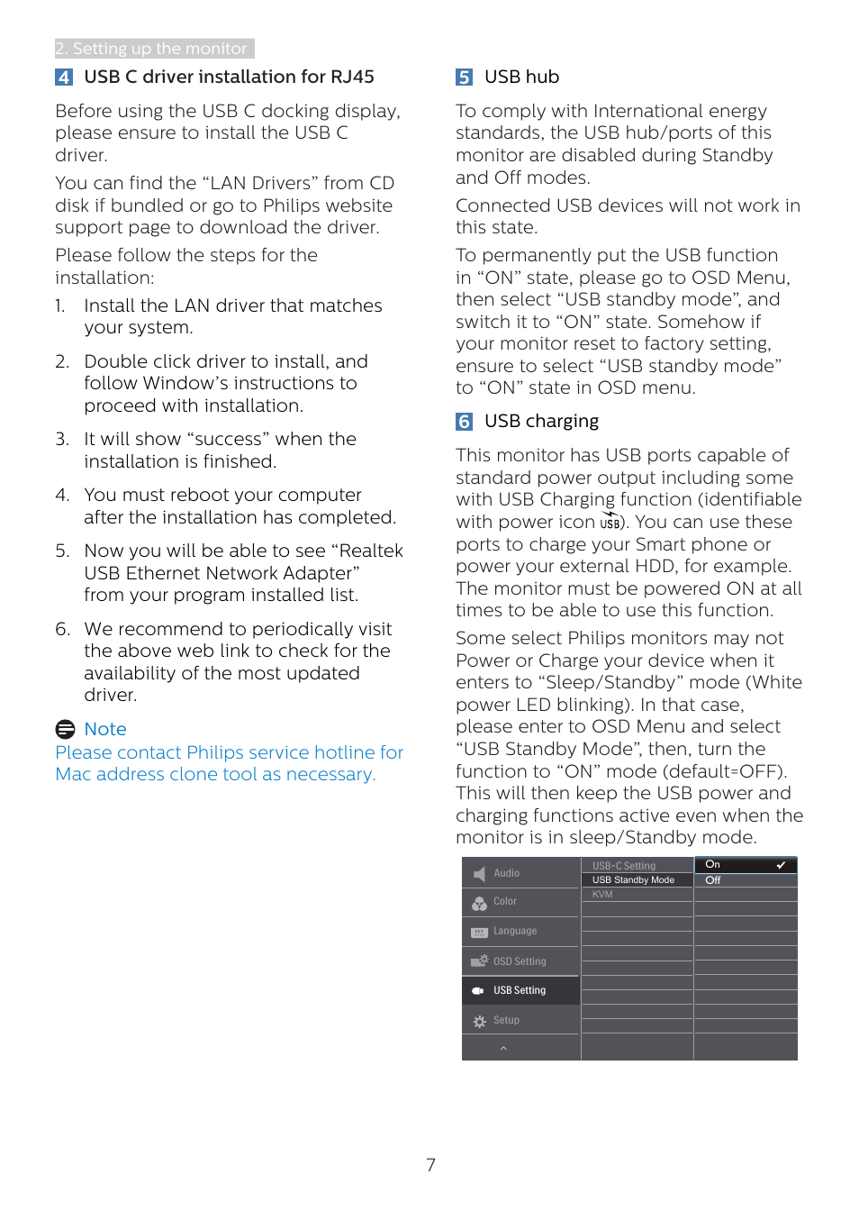 Philips 346B1C 34" 21:9 Curved USB Type-C Docking LCD Monitor User Manual | Page 9 / 38