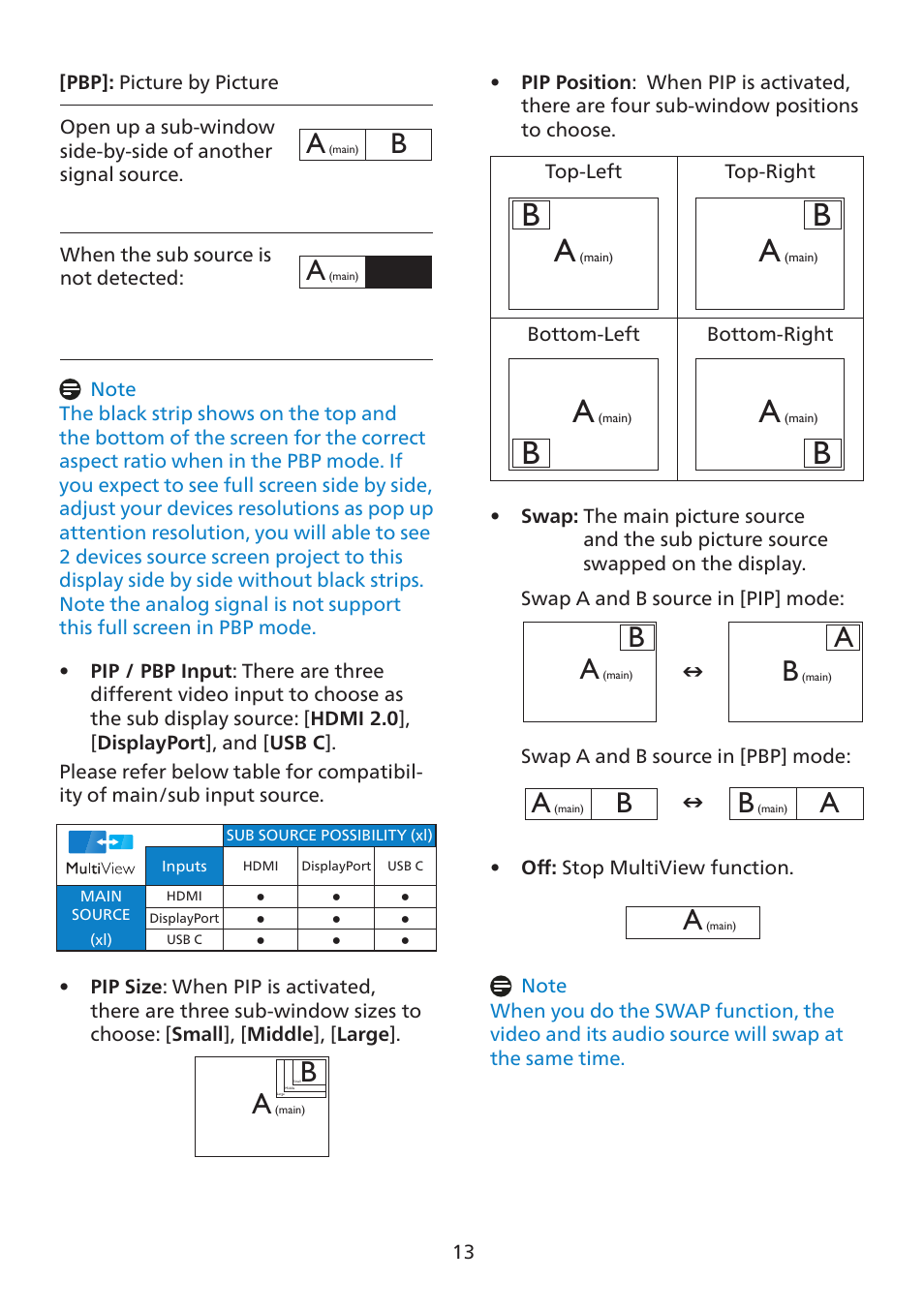 Philips 7000 Series 27" 4K HDR Monitor User Manual | Page 15 / 40