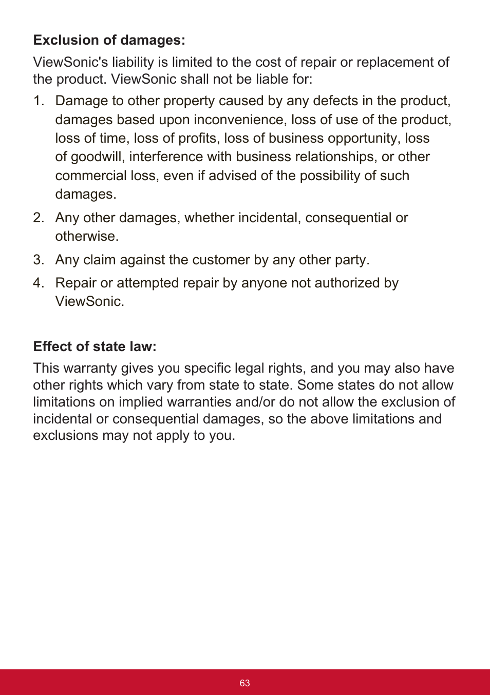 VIEWSONIC VG2455 24" 16:9 IPS Monitor User Manual | Page 67 / 74