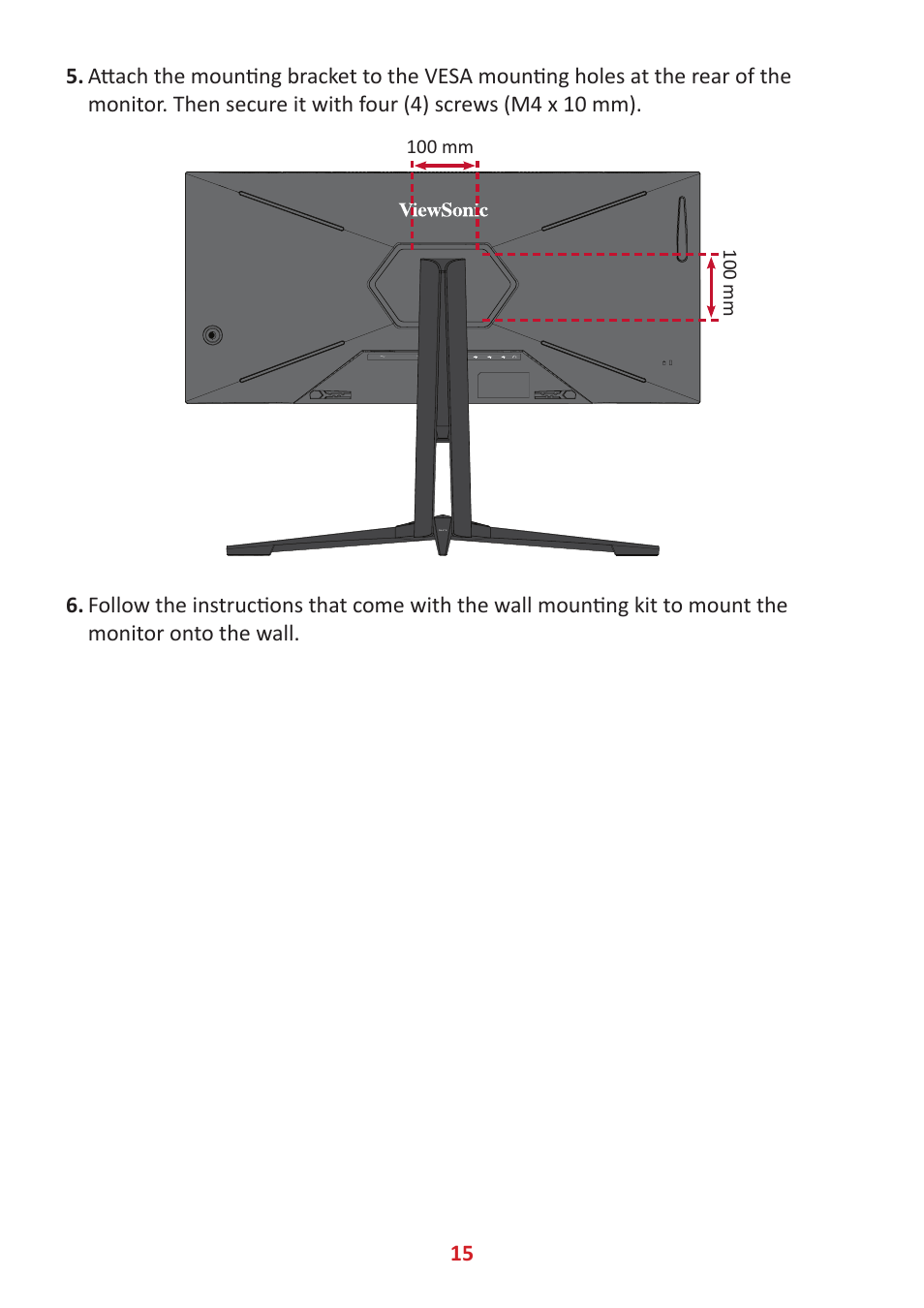 VIEWSONIC Elite XG341C-2K 34" 1440p HDR 200 Hz Curved Ultrawide Gaming Monitor User Manual | Page 15 / 85