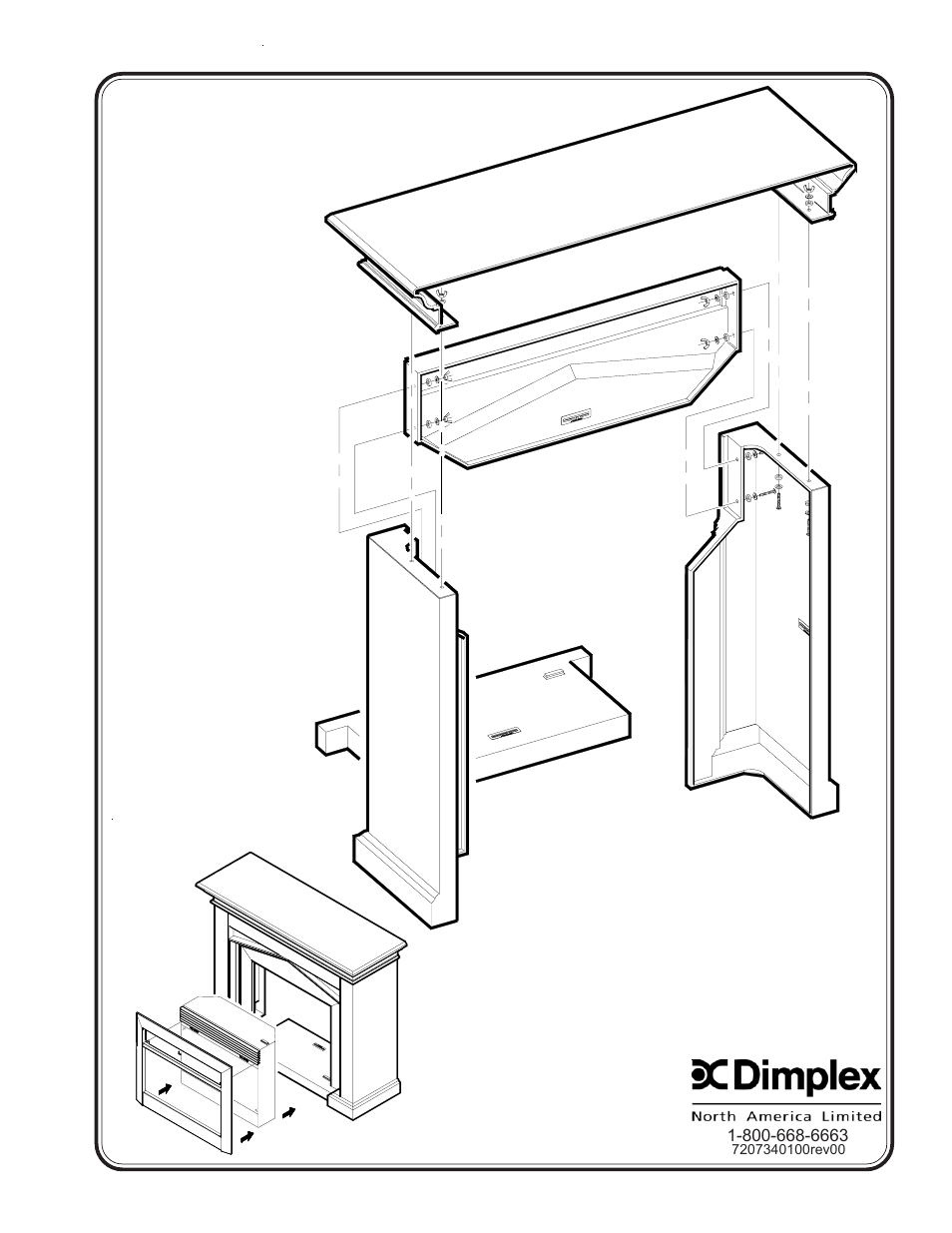 Dimplex 7207340100REV00 User Manual | 2 pages