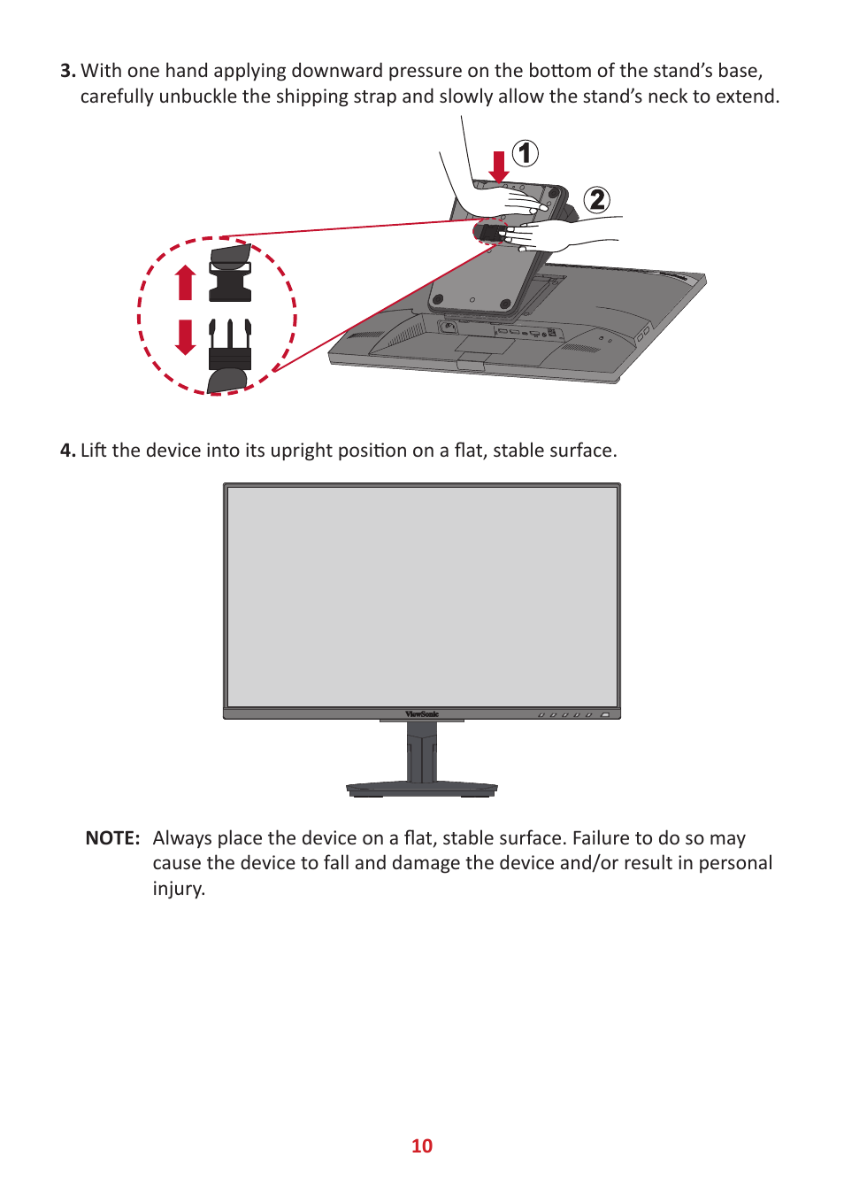 VIEWSONIC TD2455 23.8" 16:9 Multi-Touch IPS Monitor User Manual | Page 10 / 63