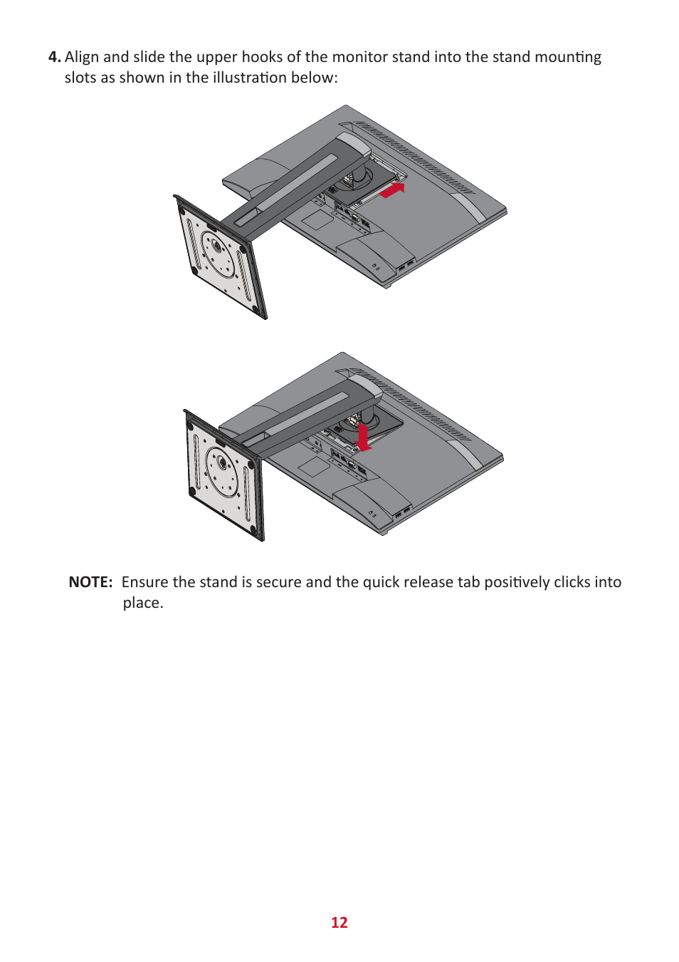 VIEWSONIC VG2456V 23.8" Conferencing Monitor User Manual | Page 12 / 73