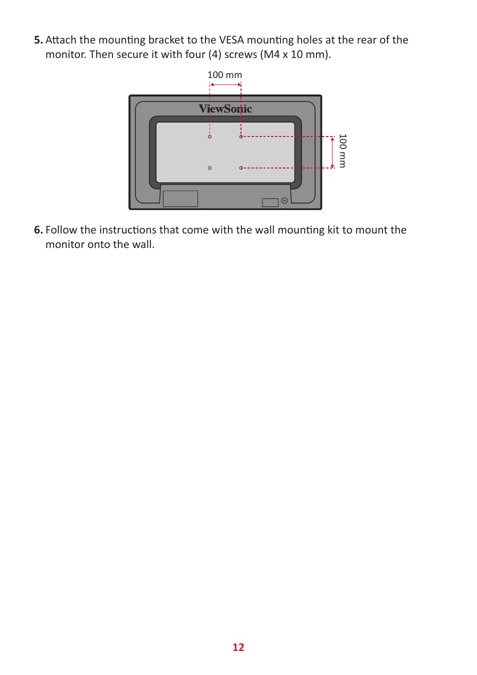 VIEWSONIC VP2785-2K 27" 16:9 IPS Monitor User Manual | Page 12 / 81