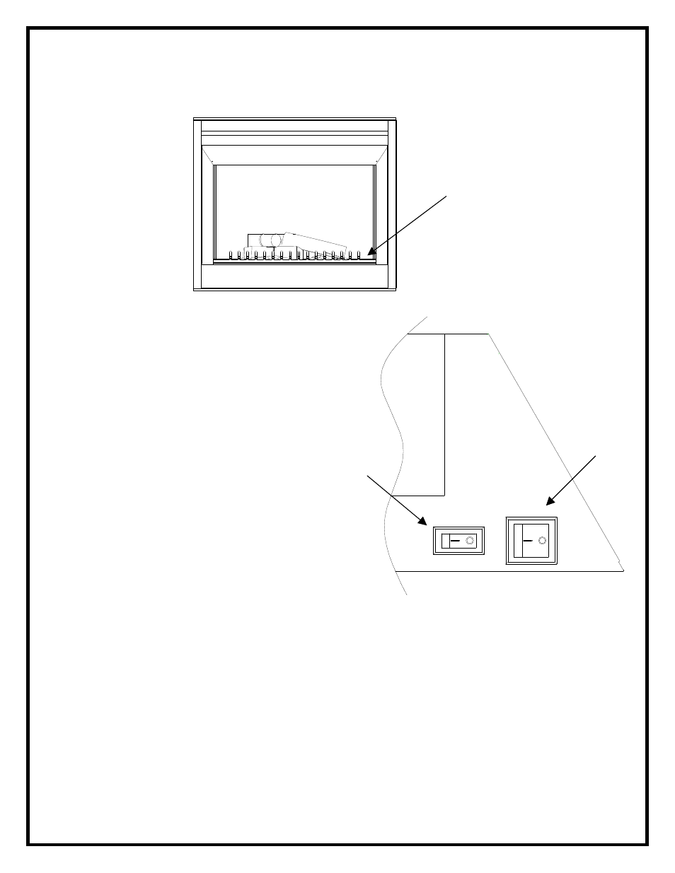 Operation, Manual controls, Wall mounted controls | Dimplex DX BF45STDX User Manual | Page 7 / 14