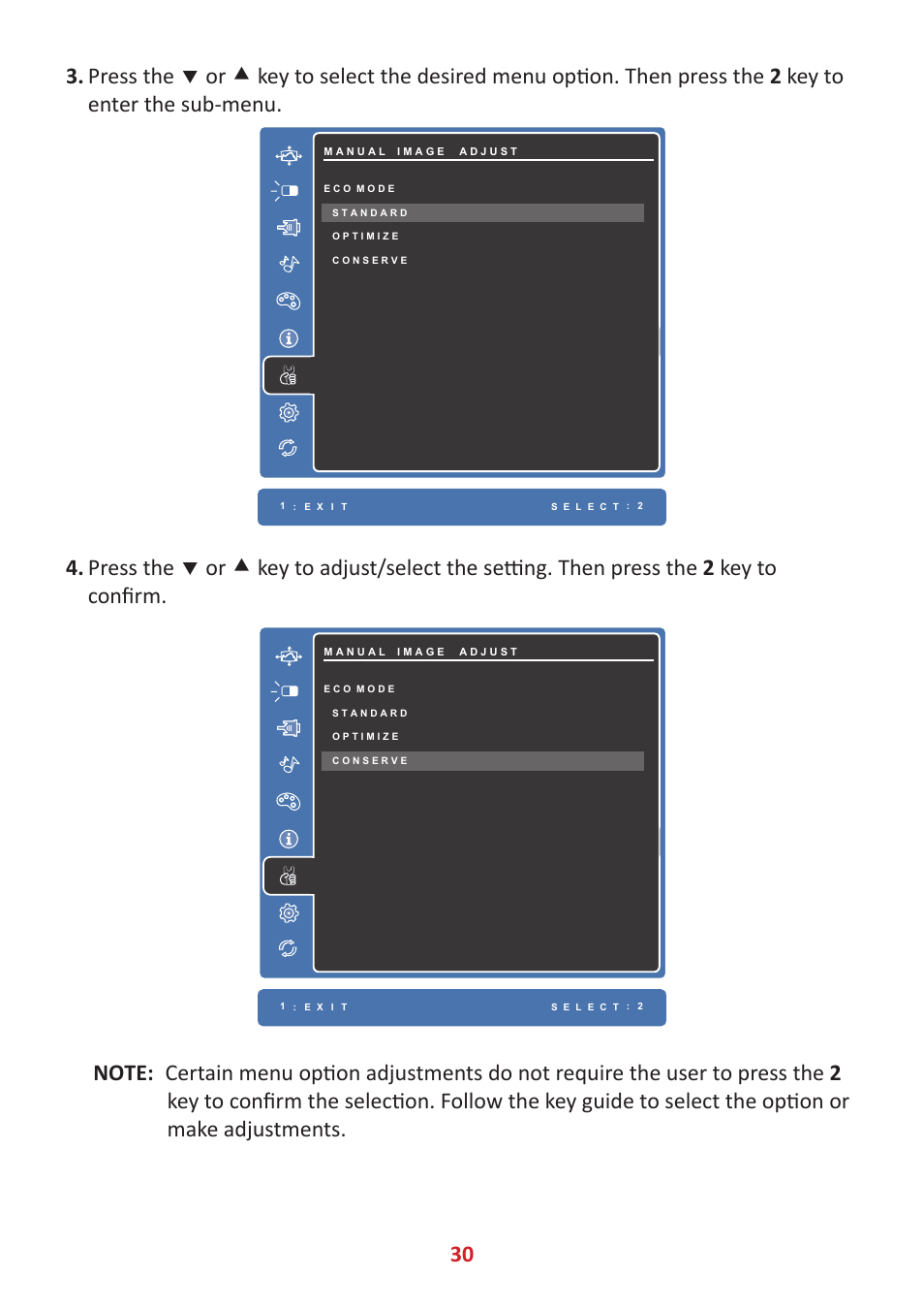 VIEWSONIC 24" Frameless Touchscreen Monitor User Manual | Page 30 / 57