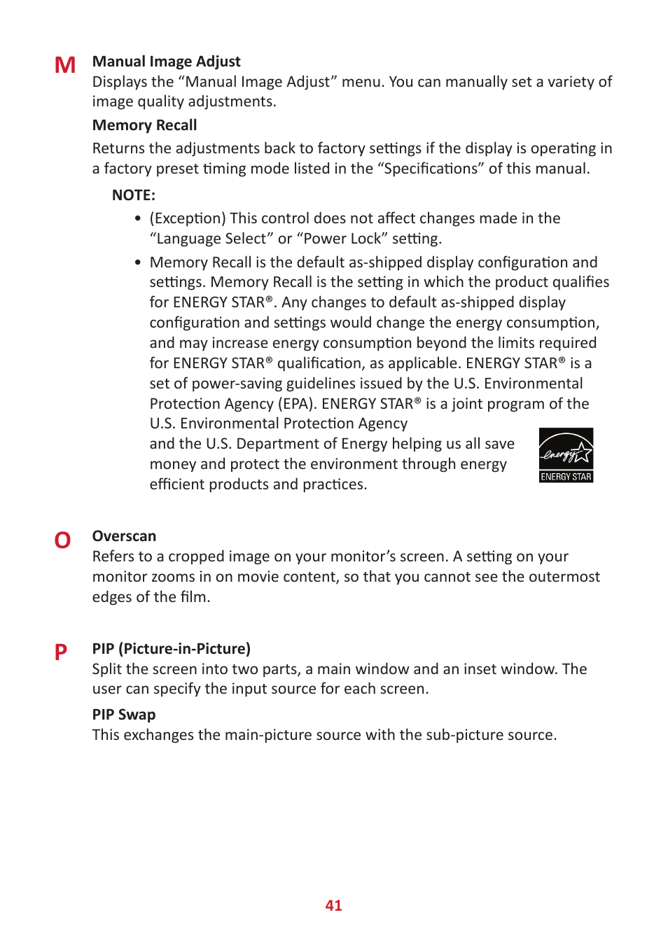 VIEWSONIC 24" Frameless Touchscreen Monitor User Manual | Page 41 / 57