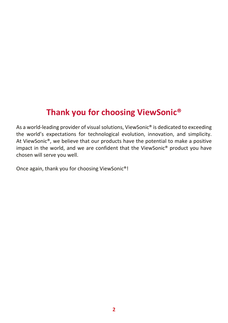 VIEWSONIC VX3211-4K-MHD 32" 16:9 4K FreeSync LCD Monitor User Manual | Page 2 / 63