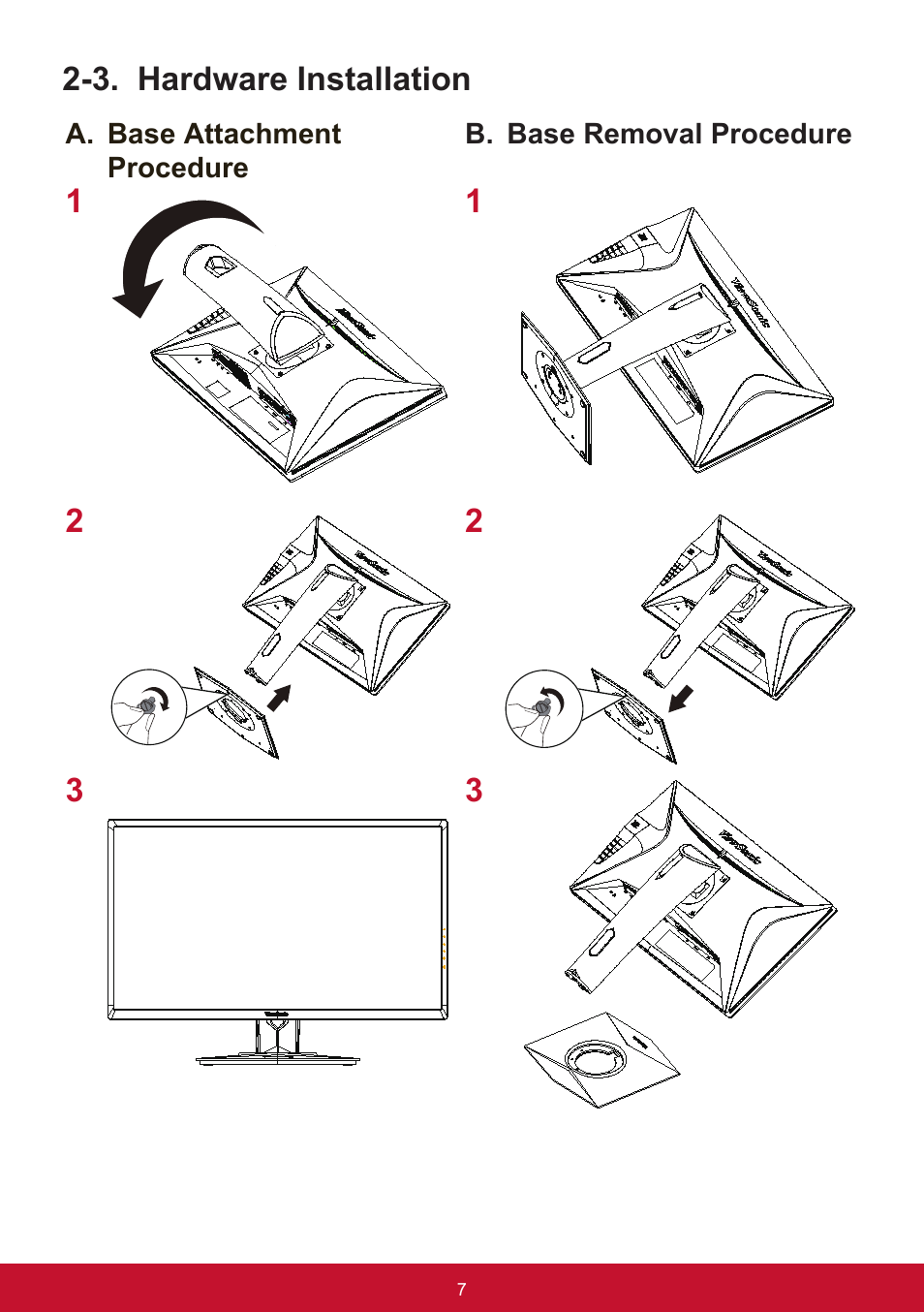VIEWSONIC XG2560 25" 16:9 LCD Gaming Monitor User Manual | Page 11 / 65