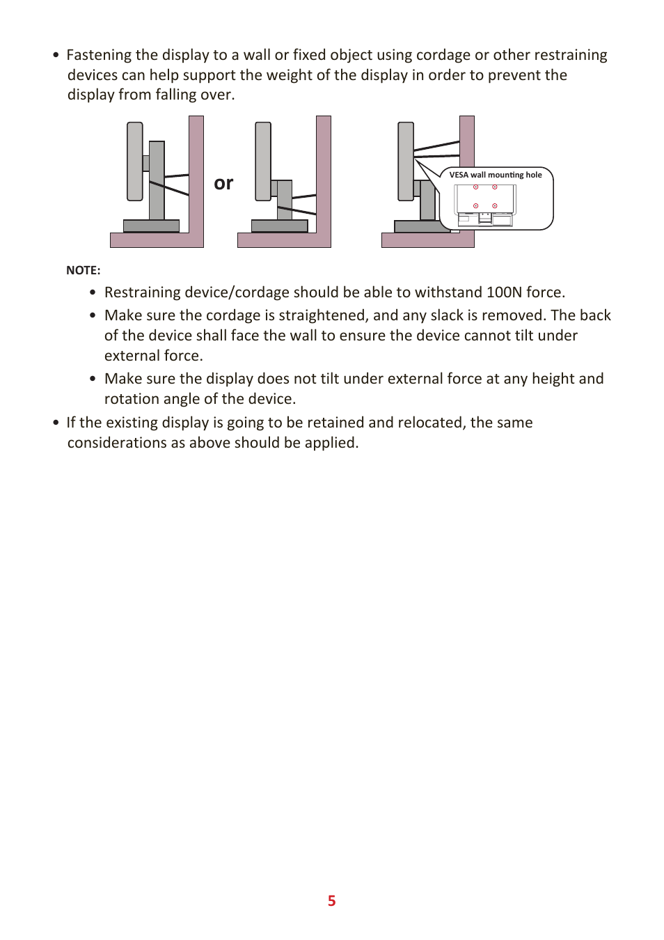 VIEWSONIC VG3456 34" 21:9 USB Type-C Docking VA Monitor User Manual | Page 5 / 69