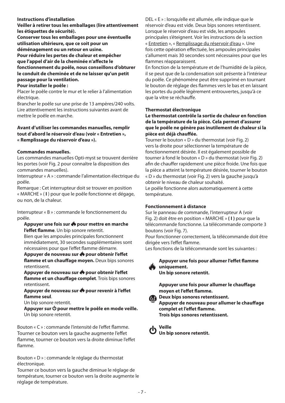 Dimplex Dimpelx Cadogan CGn20 User Manual | Page 13 / 52