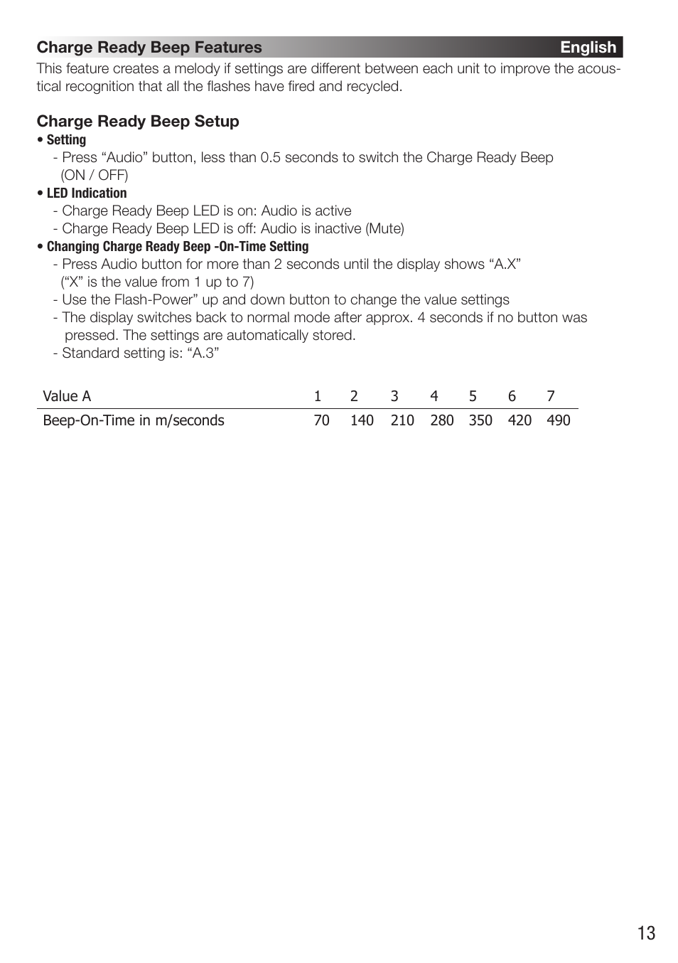 Elinchrom D-Lite RX One Flash Head User Manual | Page 13 / 131