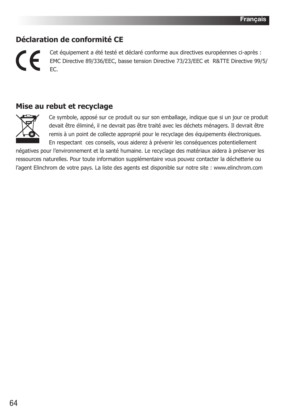 Elinchrom D-Lite RX One Flash Head User Manual | Page 64 / 131
