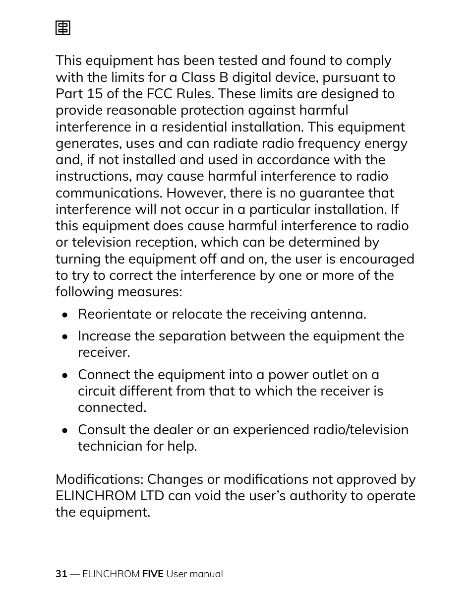 Elinchrom FIVE Monolight Kit User Manual | Page 31 / 33