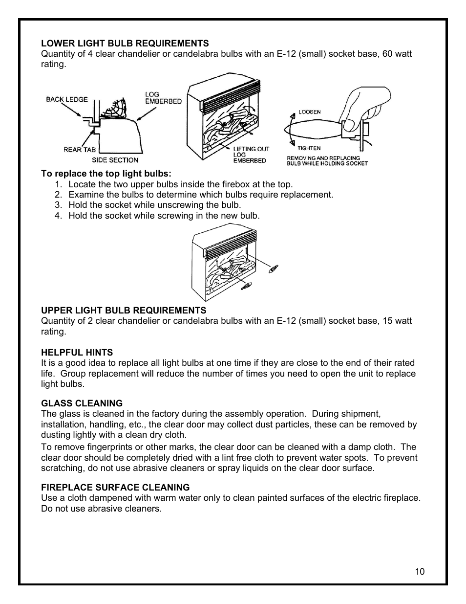 Dimplex SF3003 User Manual | Page 13 / 16