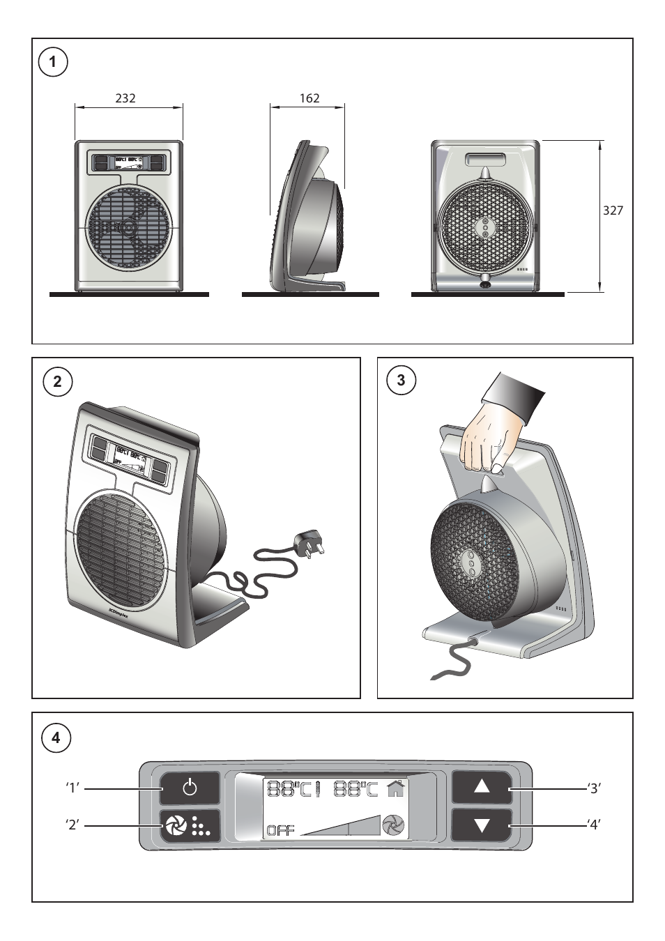 Dimplex DXDF20L User Manual | Page 2 / 4