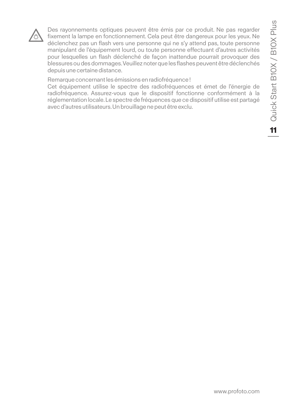 Profoto B10X OCF Flash Duo Kit User Manual | Page 11 / 80