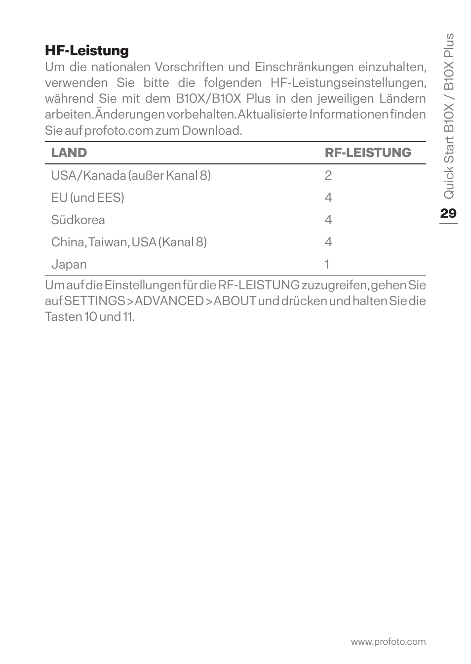 Profoto B10X OCF Flash Duo Kit User Manual | Page 29 / 80