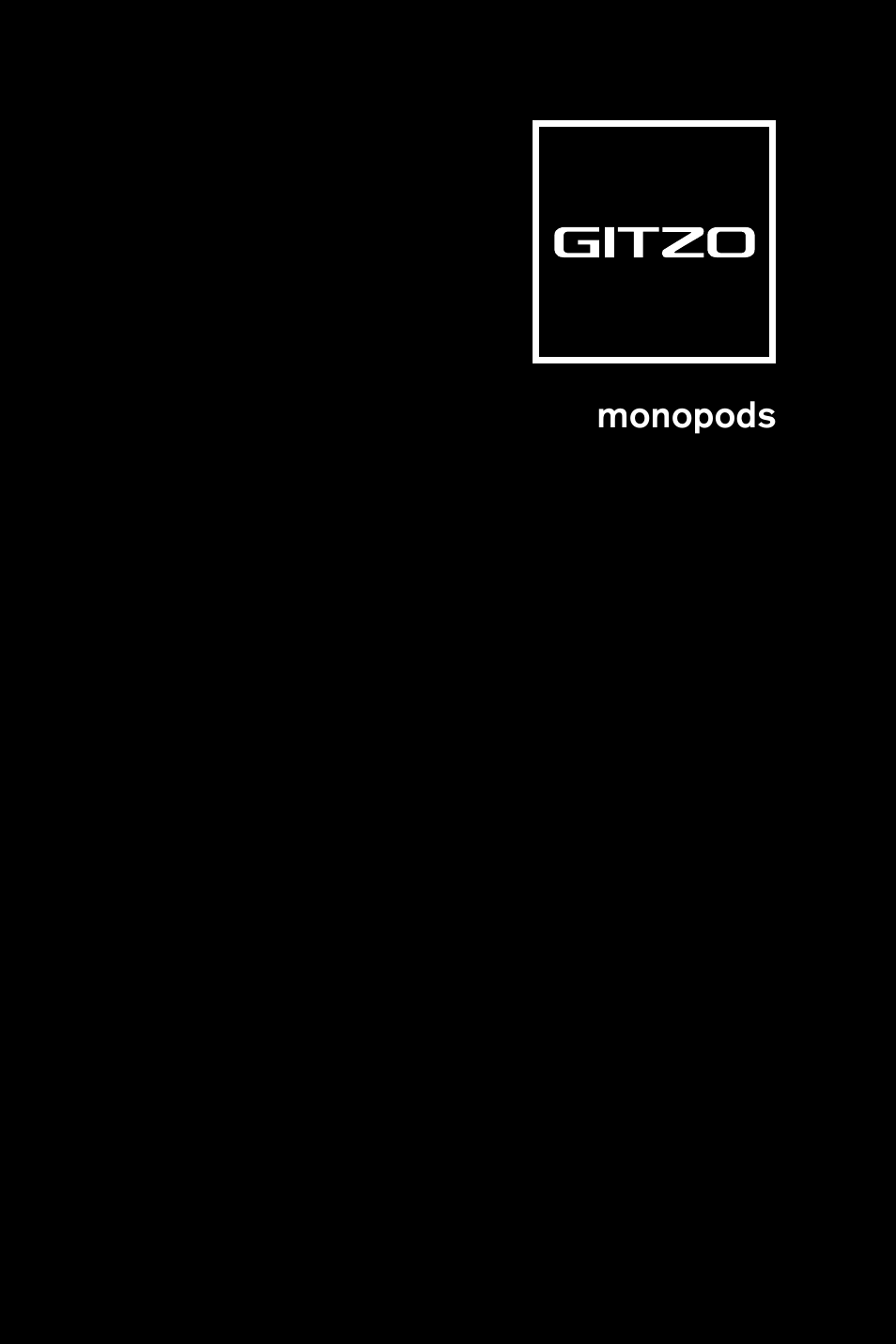 Gitzo GM2542 Series 2 Carbon Fiber Monopod User Manual | 16 pages