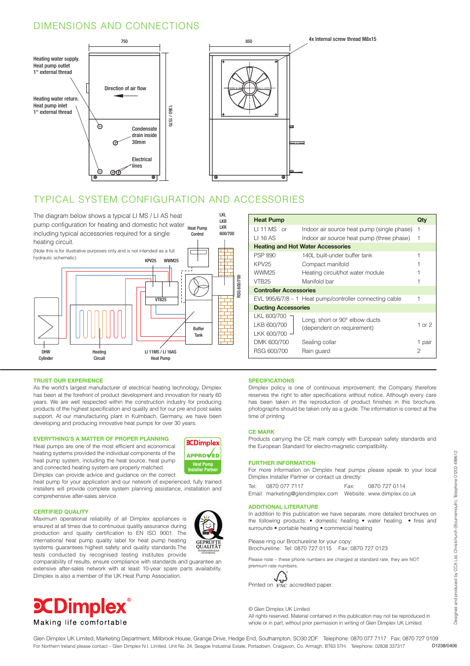 Dimplex LI AS User Manual | Page 4 / 4