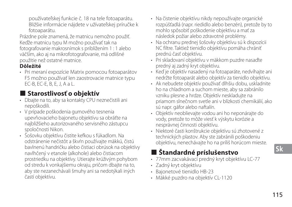 Jp en de fr es se ru nl it cz sk ck ch kr | Nikon AF-S NIKKOR 16-35mm f/4G ED VR Lens User Manual | Page 115 / 164