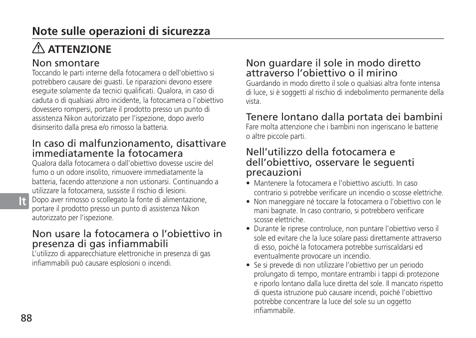 Jp en de fr es se ru nl it cz sk ck ch kr | Nikon AF-S NIKKOR 16-35mm f/4G ED VR Lens User Manual | Page 88 / 164