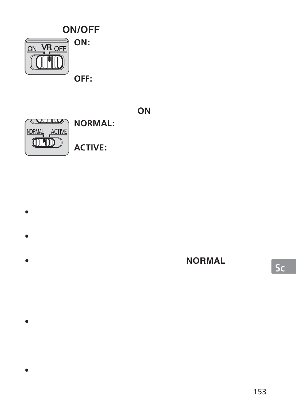 Nikon AF-S NIKKOR 70-200mm f/2.8G ED VR II Lens User Manual | Page 153 / 196