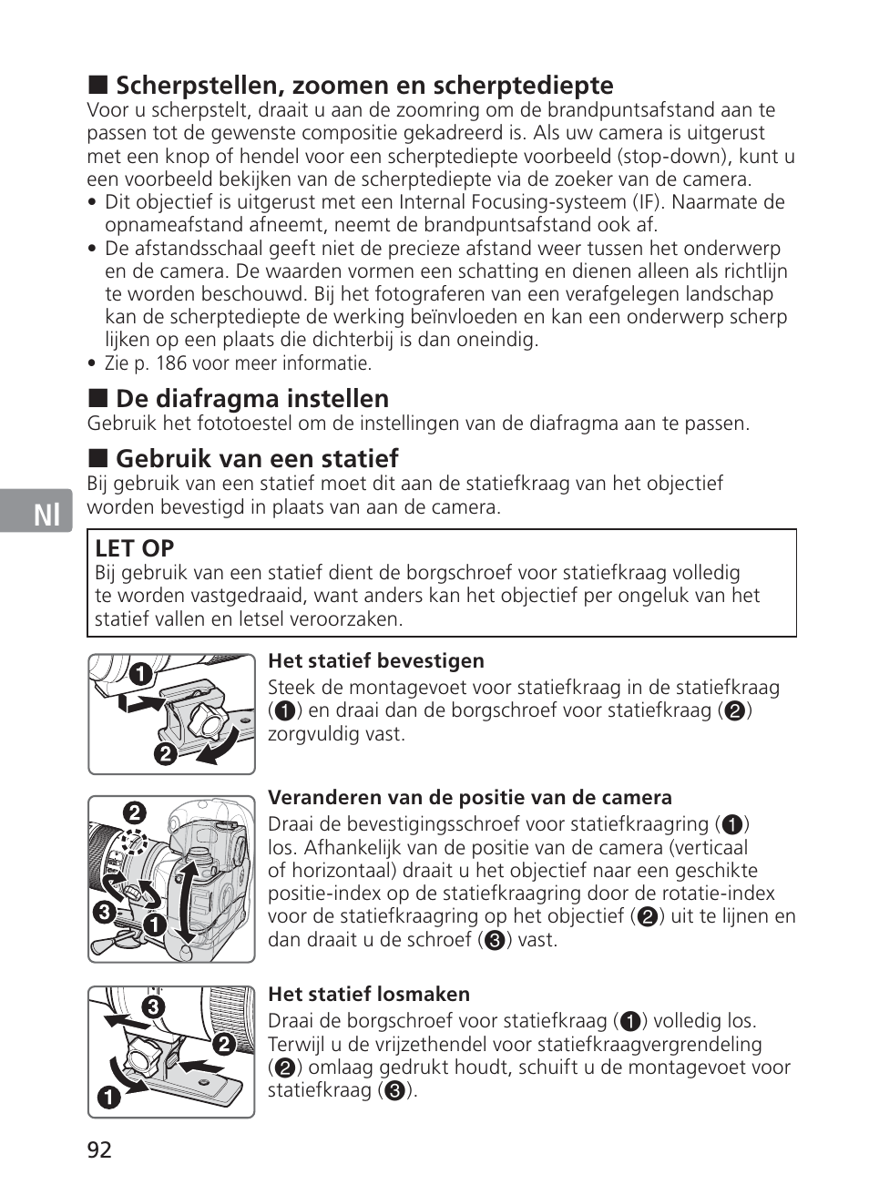 Jp en de fr es se ru nl it ck ch kr | Nikon AF-S NIKKOR 70-200mm f/2.8G ED VR II Lens User Manual | Page 92 / 196
