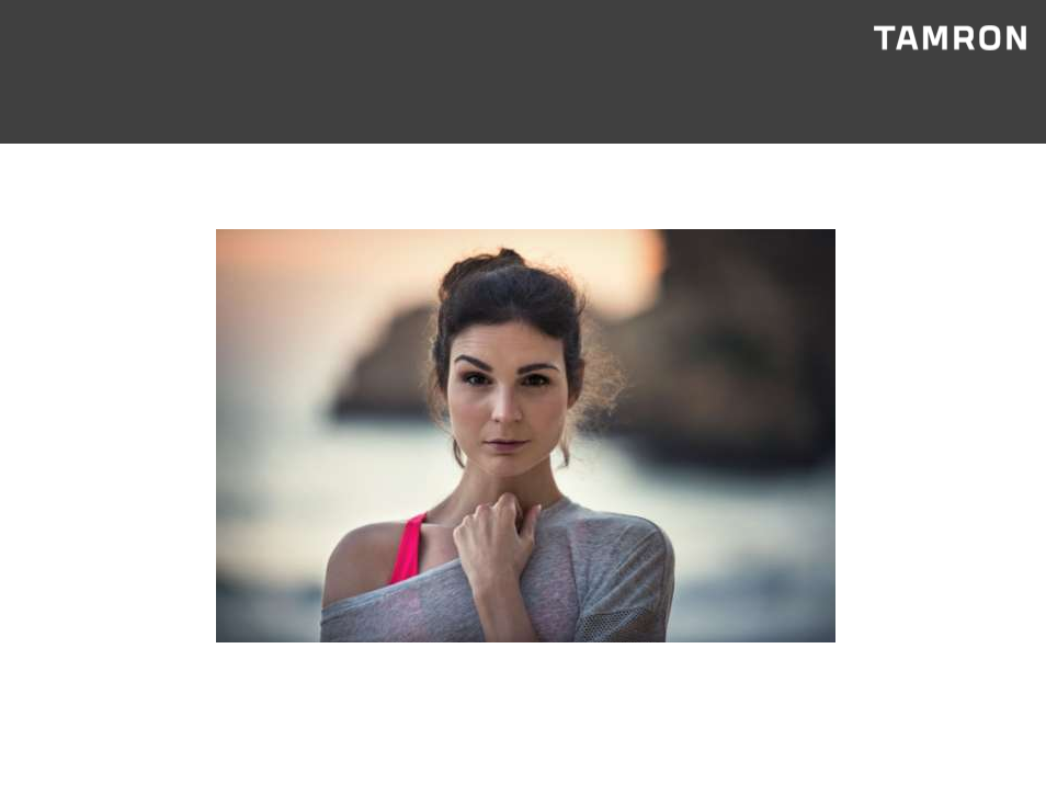 Beautiful background blur effects | Tamron SP 70-200mm f/2.8 Di VC USD G2 Lens for F User Manual | Page 14 / 34