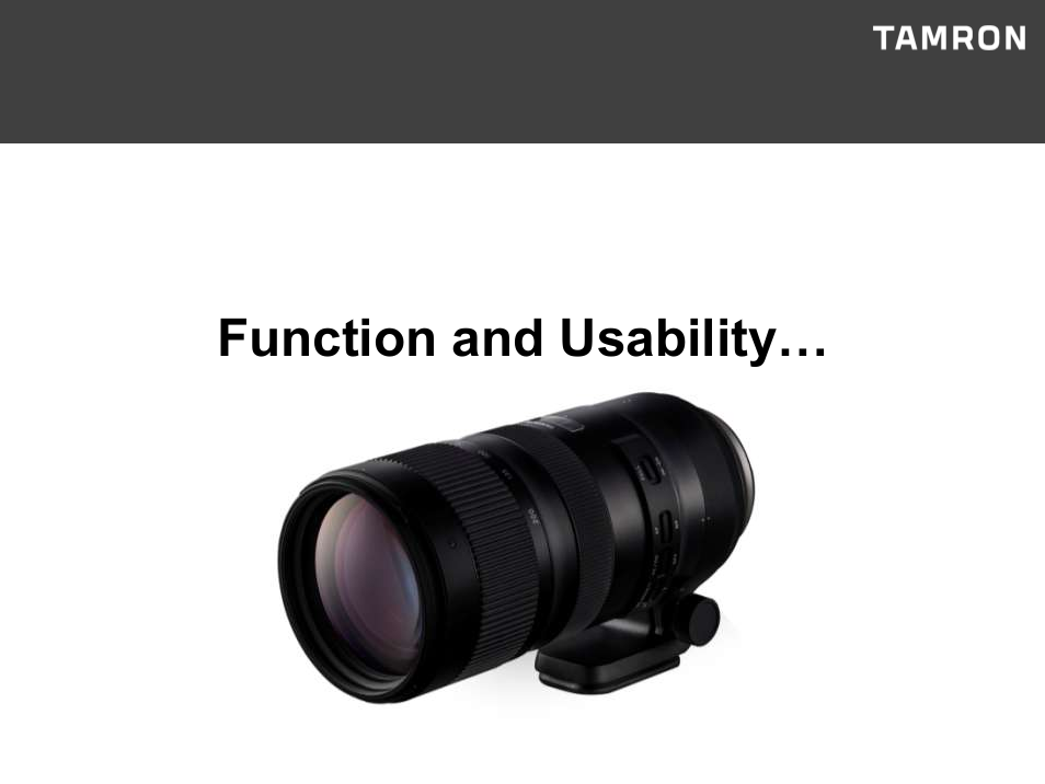Tamron SP 70-200mm f/2.8 Di VC USD G2 Lens for F User Manual | Page 17 / 34