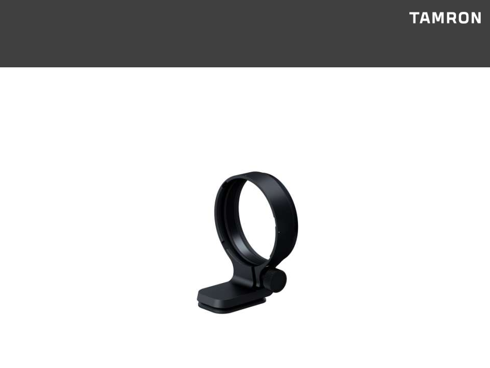 New arca-swiss style tripod | Tamron SP 70-200mm f/2.8 Di VC USD G2 Lens for F User Manual | Page 28 / 34