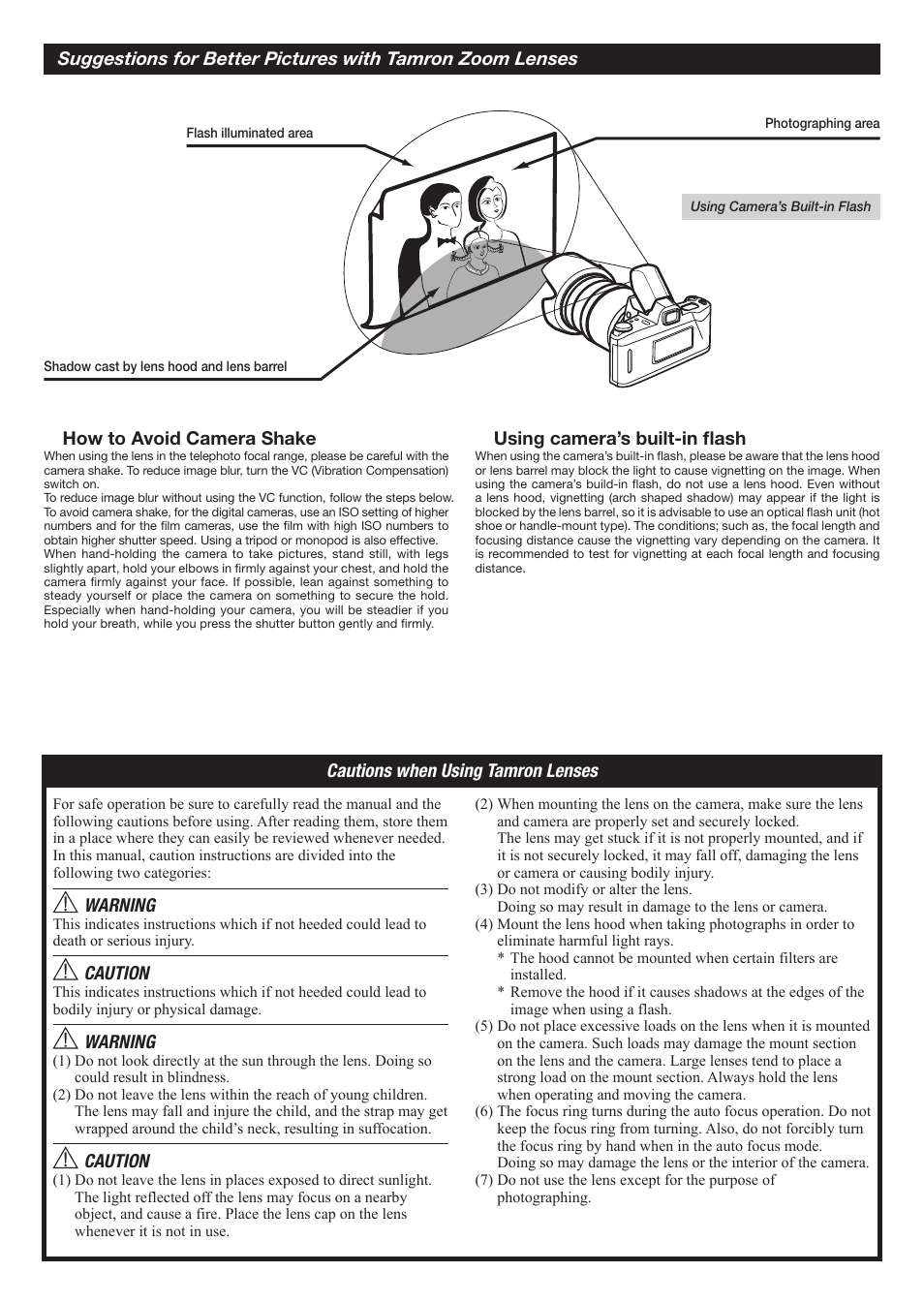 Kerare_pl_weba6_gb | Tamron SP 35mm f/1.8 Di VC USD Lens for F User Manual | Page 3 / 3