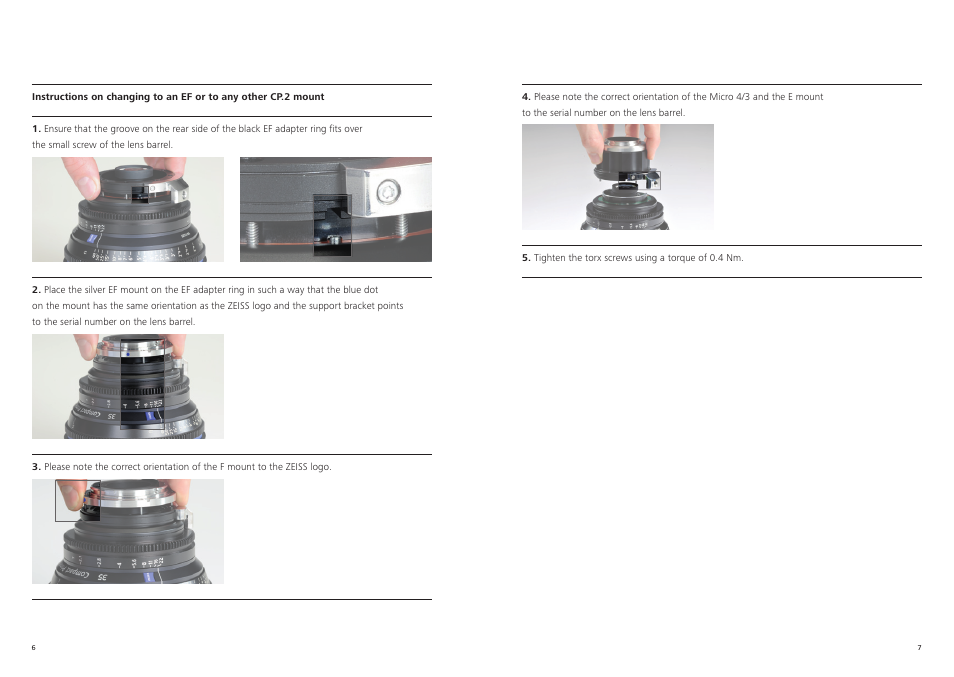 Carl Zeiss 70-200mm T2.9 Compact Zoom CZ.2 Lens (F Mount) User Manual | Page 4 / 11