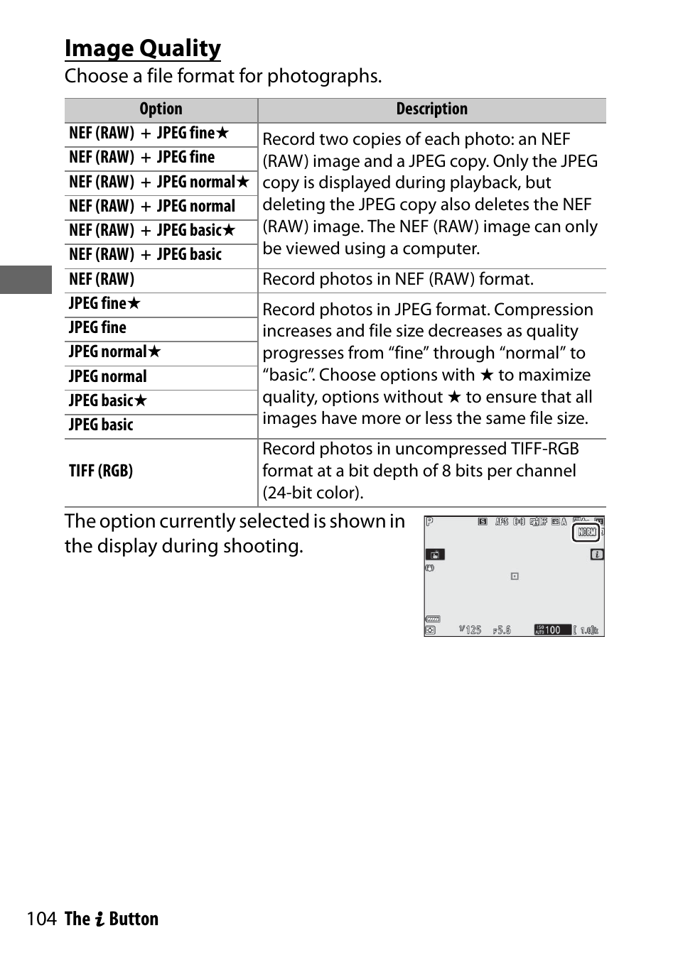 Image quality | Nikon NIKKOR Z 70-200mm f/2.8 VR S Lens User Manual | Page 128 / 272