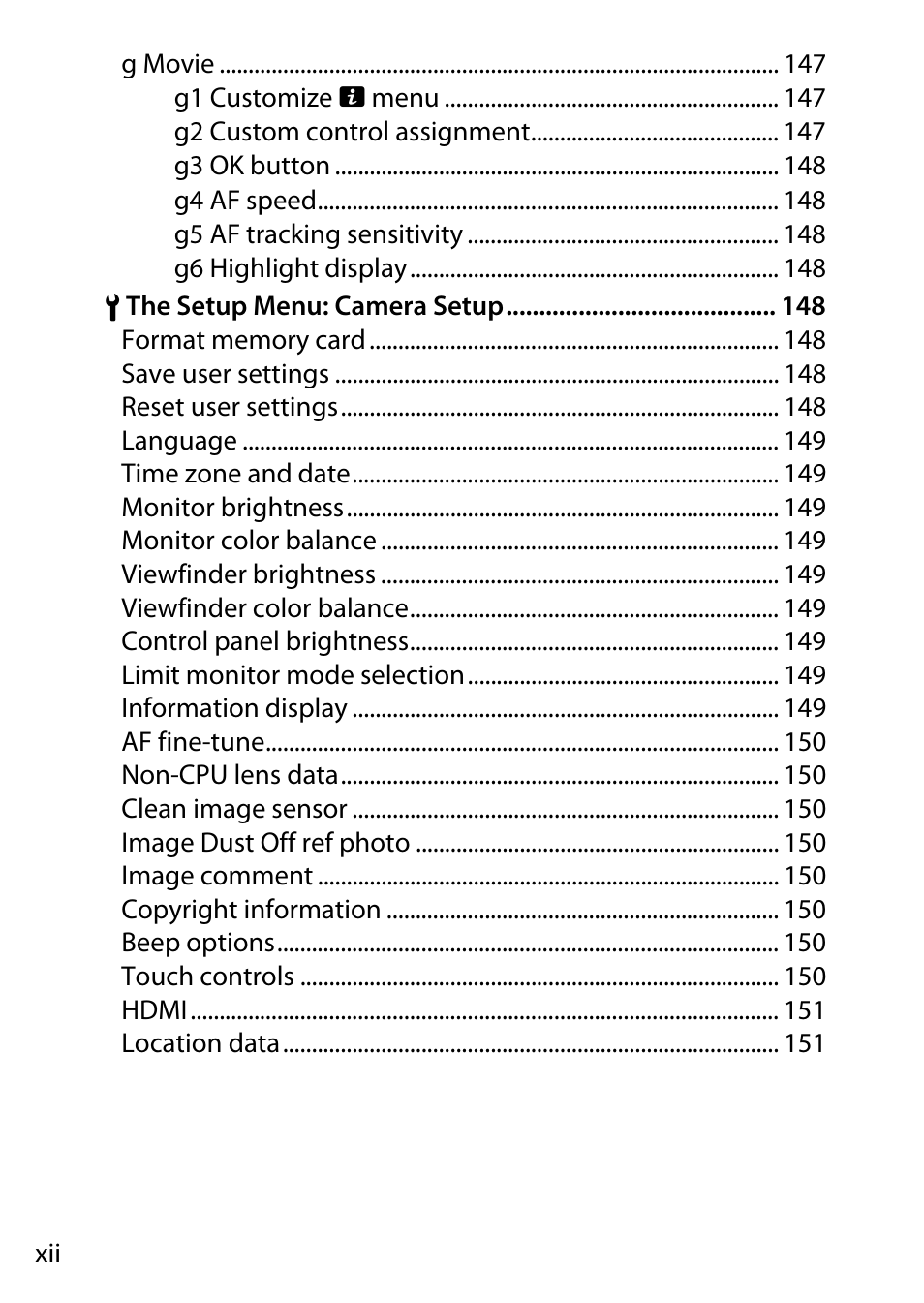 Nikon NIKKOR Z 70-200mm f/2.8 VR S Lens User Manual | Page 14 / 272