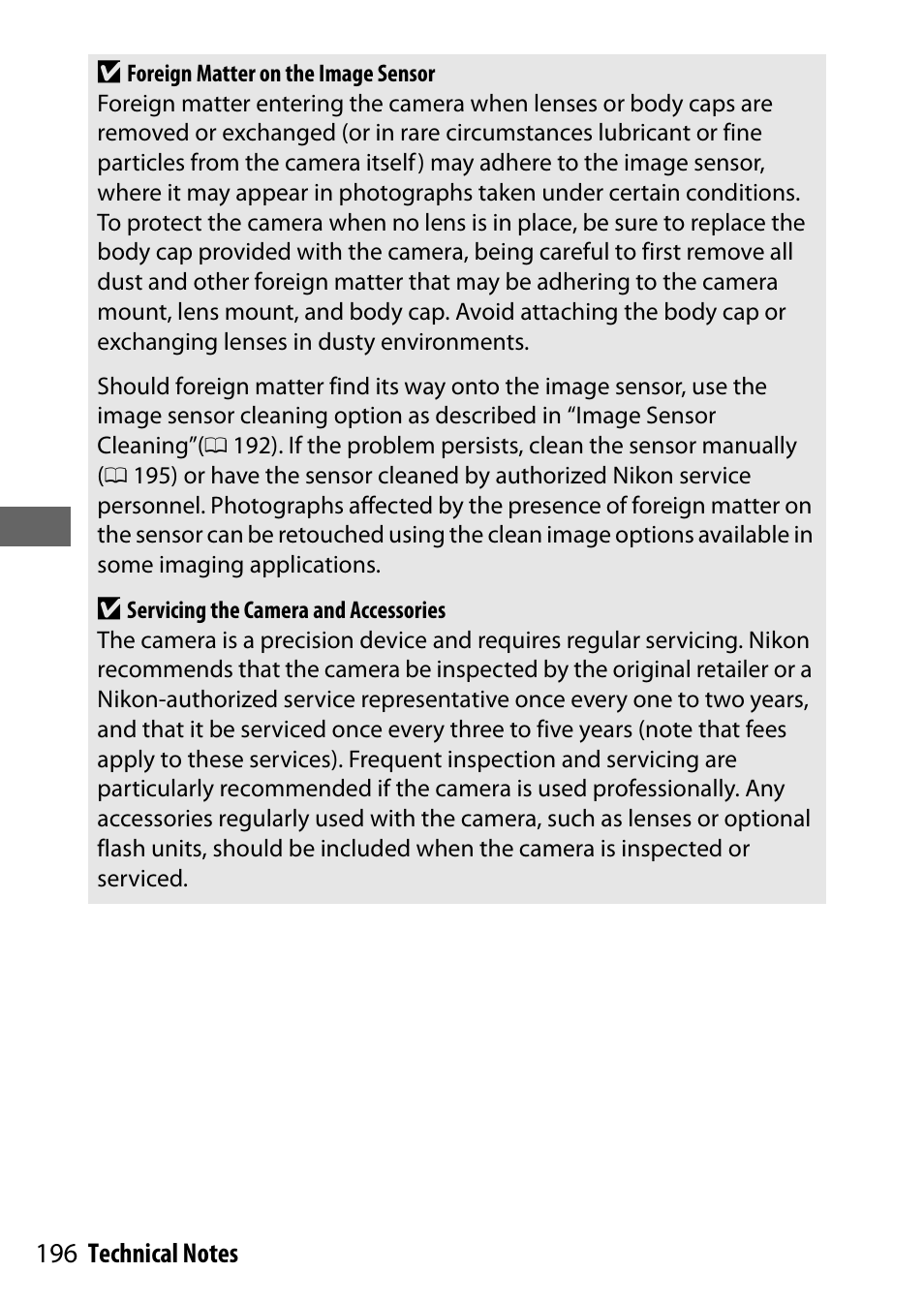 Nikon NIKKOR Z 70-200mm f/2.8 VR S Lens User Manual | Page 220 / 272