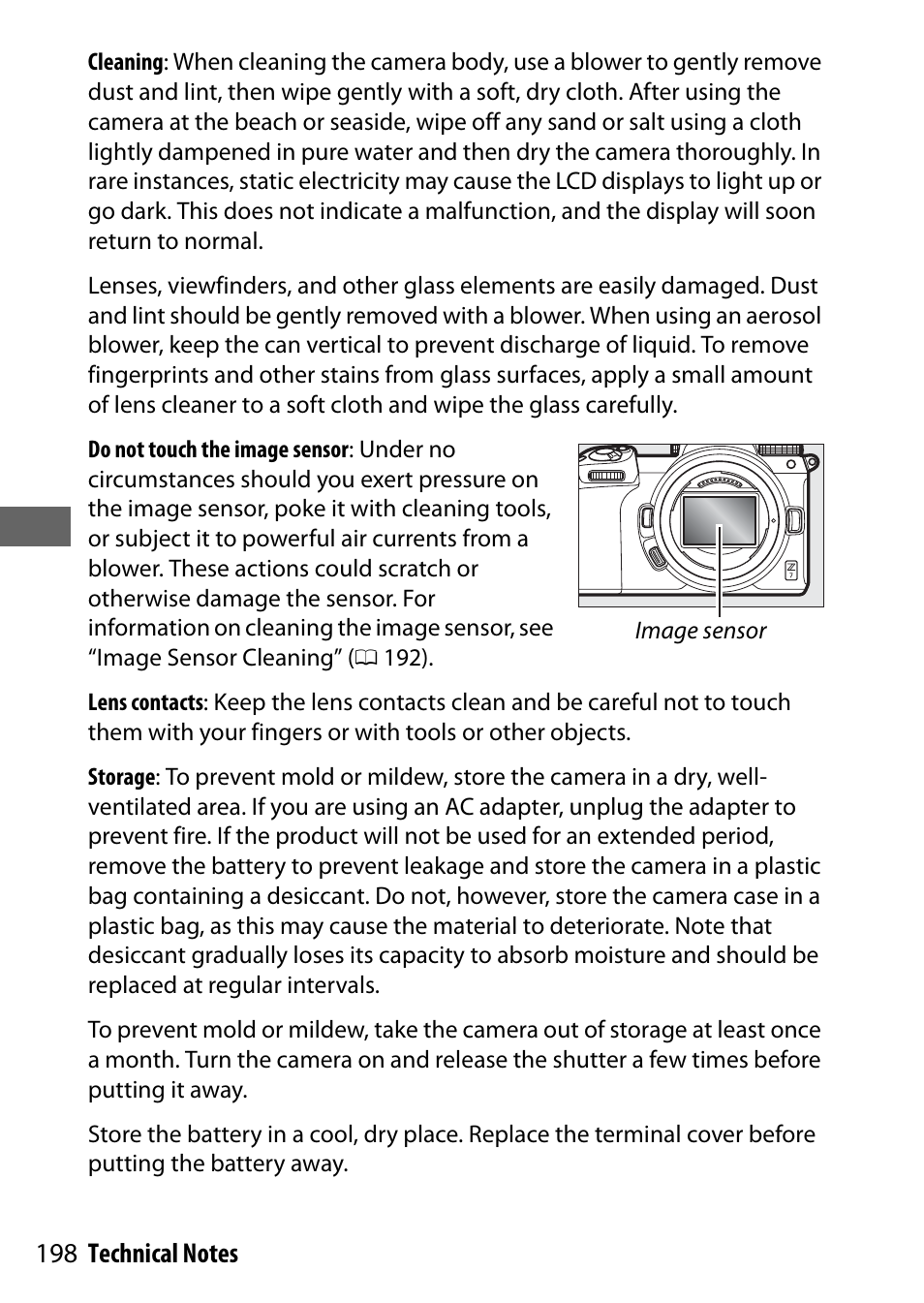 Nikon NIKKOR Z 70-200mm f/2.8 VR S Lens User Manual | Page 222 / 272