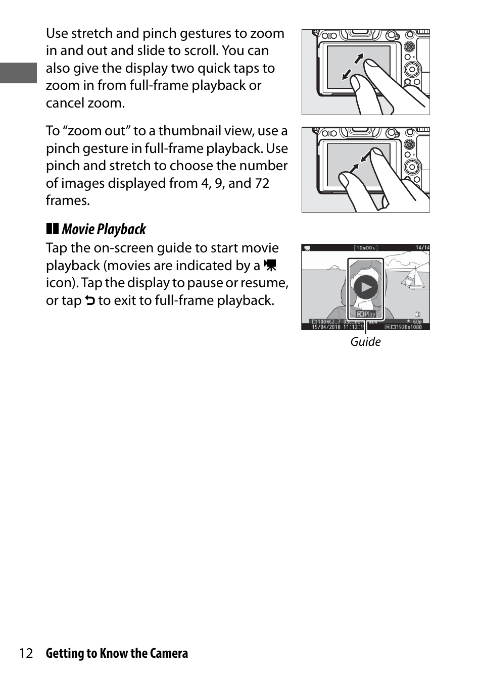 Nikon NIKKOR Z 70-200mm f/2.8 VR S Lens User Manual | Page 36 / 272