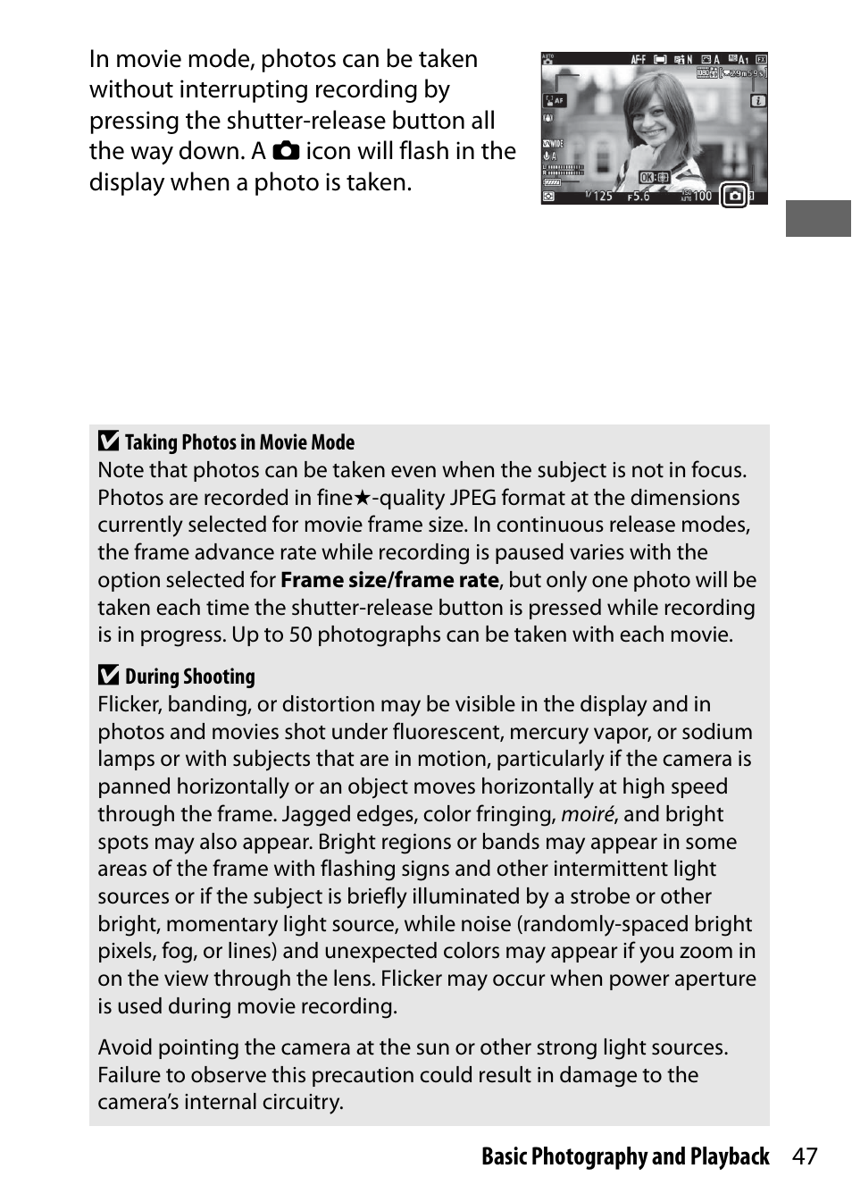 Nikon NIKKOR Z 70-200mm f/2.8 VR S Lens User Manual | Page 71 / 272