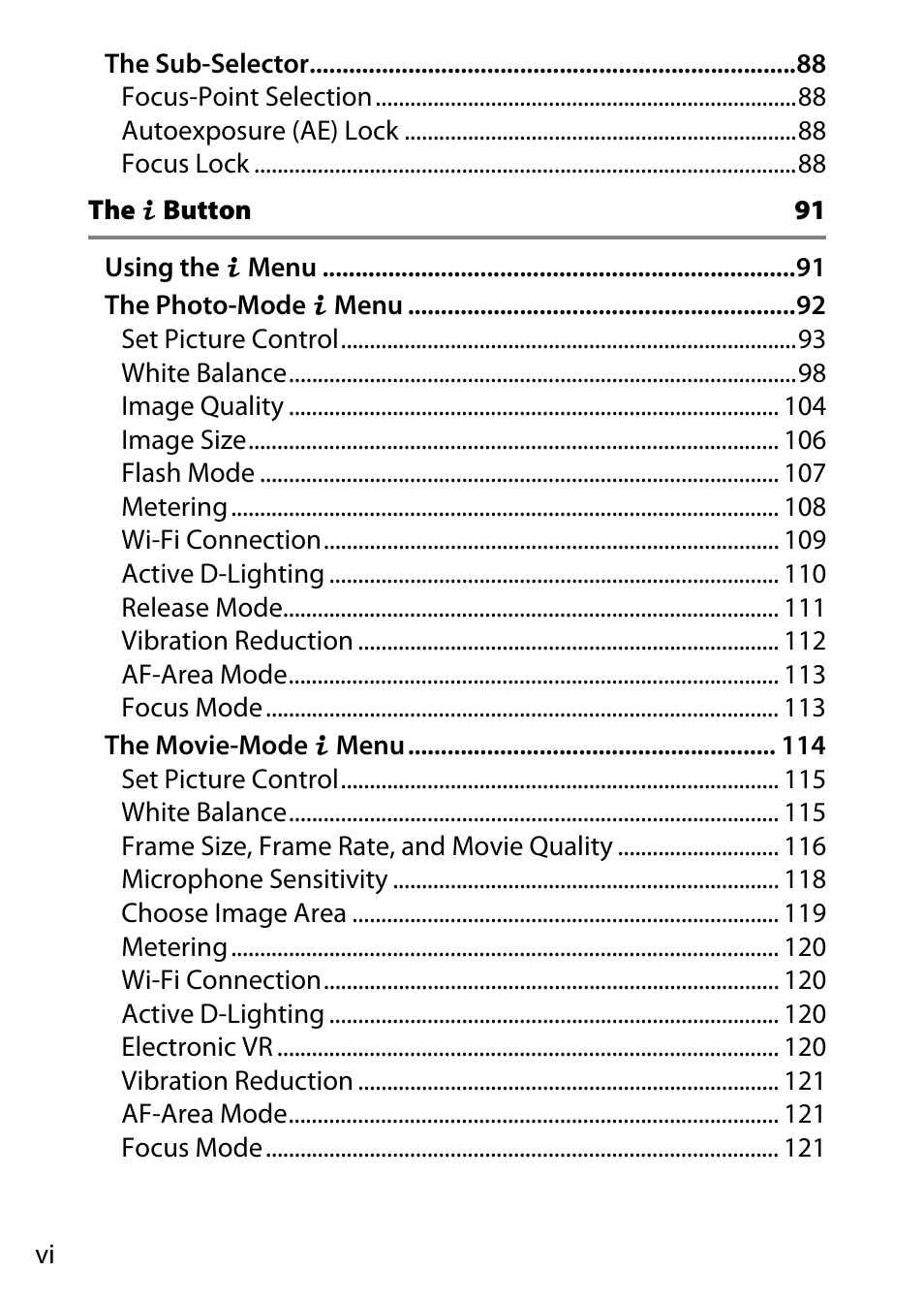 Nikon NIKKOR Z 70-200mm f/2.8 VR S Lens User Manual | Page 8 / 272