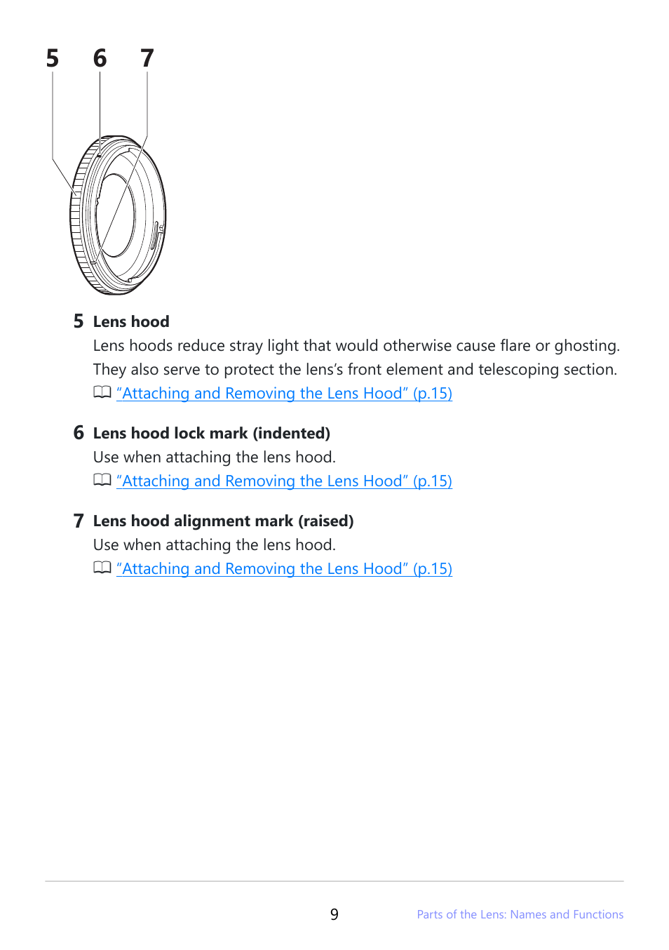 Nikon NIKKOR Z 26mm f/2.8 Lens (Z) User Manual | Page 9 / 26