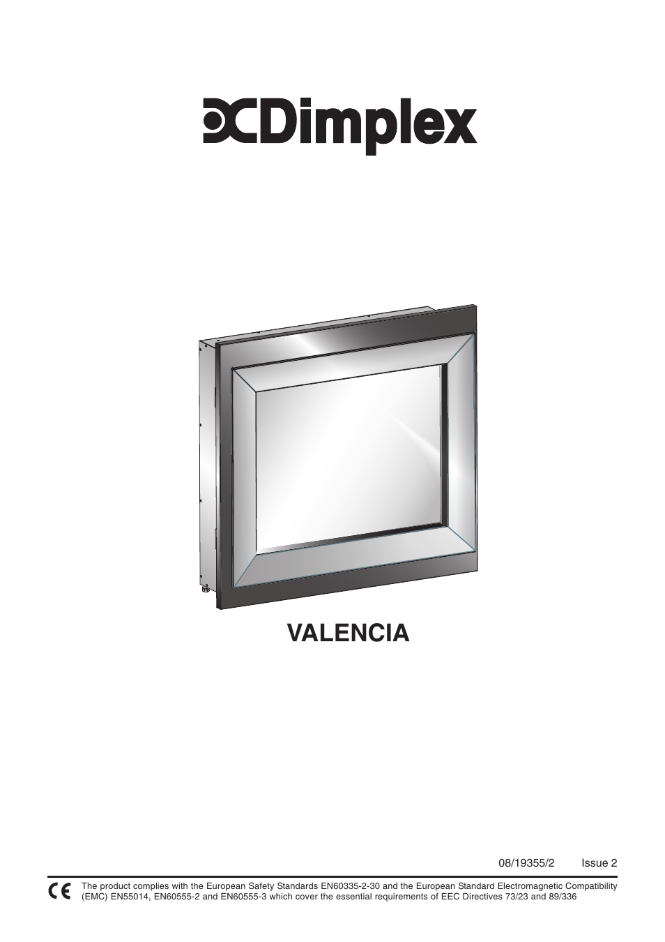 Dimplex VALENCIA User Manual | 8 pages