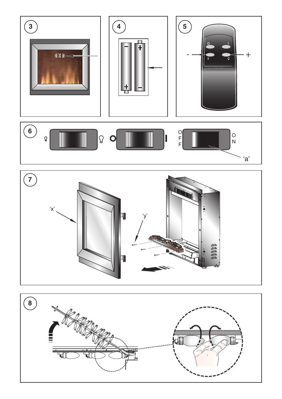 Dimplex VALENCIA User Manual | Page 3 / 8