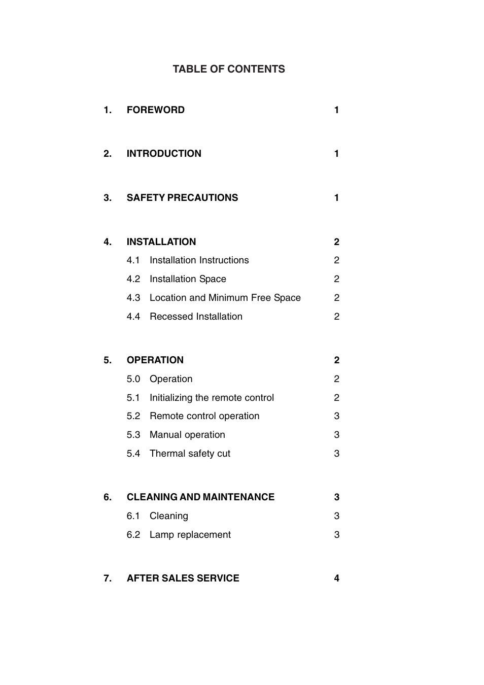 Dimplex VALENCIA User Manual | Page 4 / 8