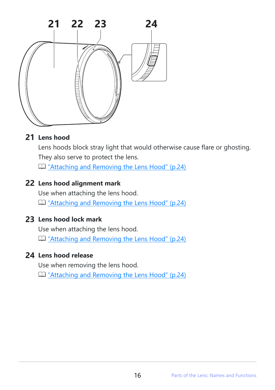 Nikon NIKKOR Z 800mm f/6.3 VR S Lens User Manual | Page 16 / 48