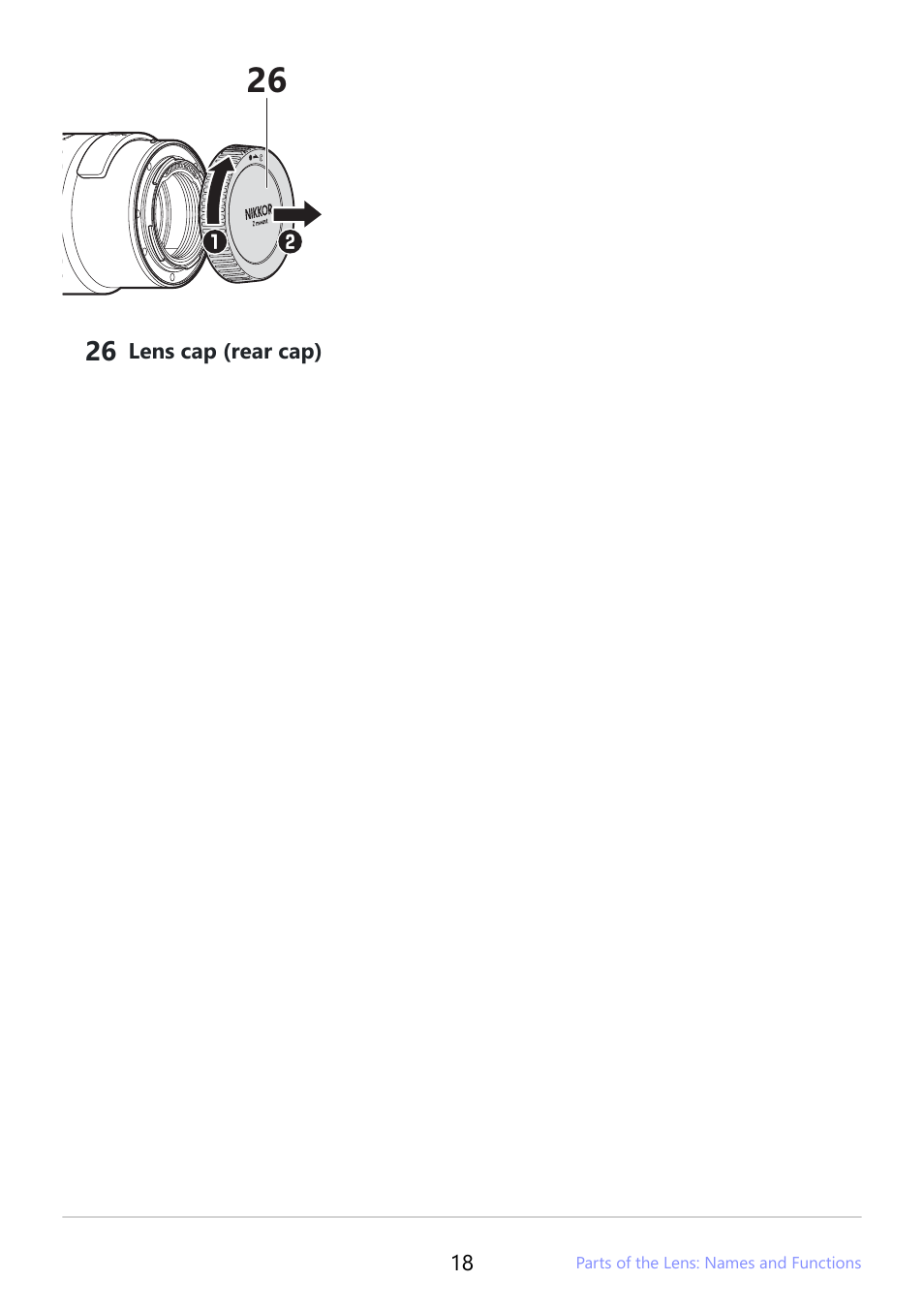 Nikon NIKKOR Z 800mm f/6.3 VR S Lens User Manual | Page 18 / 48