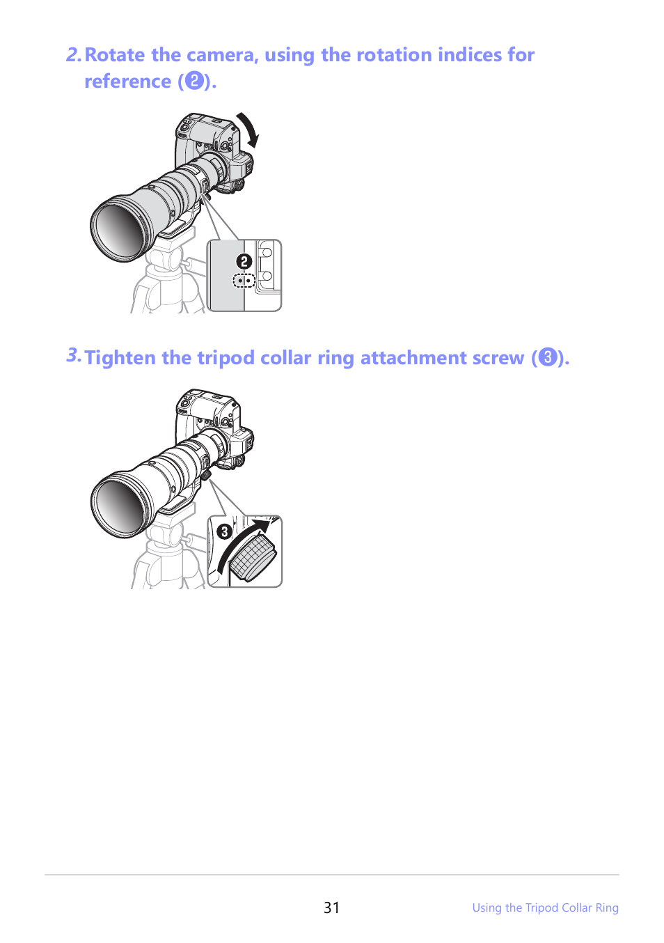 Nikon NIKKOR Z 800mm f/6.3 VR S Lens User Manual | Page 31 / 48