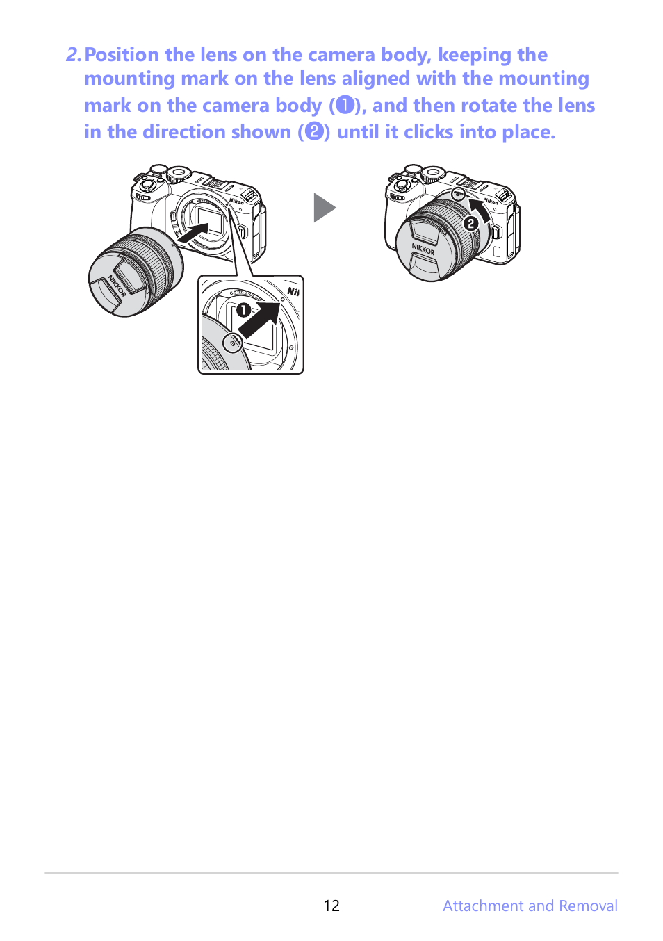 Nikon NIKKOR Z DX 12-28mm f/3.5-5.6 PZ VR Lens (Z) User Manual | Page 12 / 28